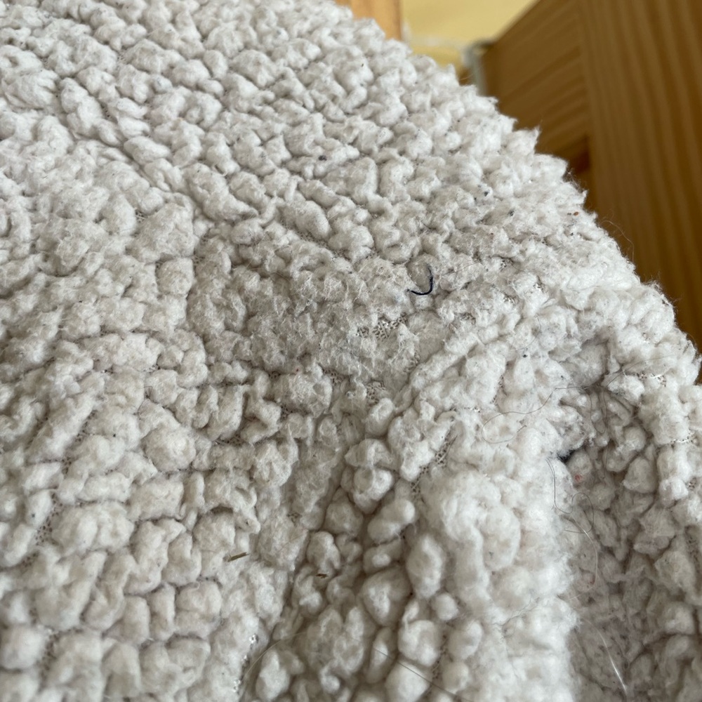 Universal Thread White Sherpa Jacket - Picture 3 of 4